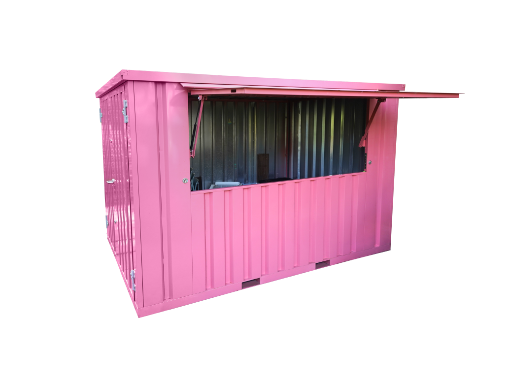 Rosa barcontainer